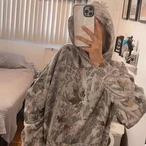Abercrombie camo hoodie